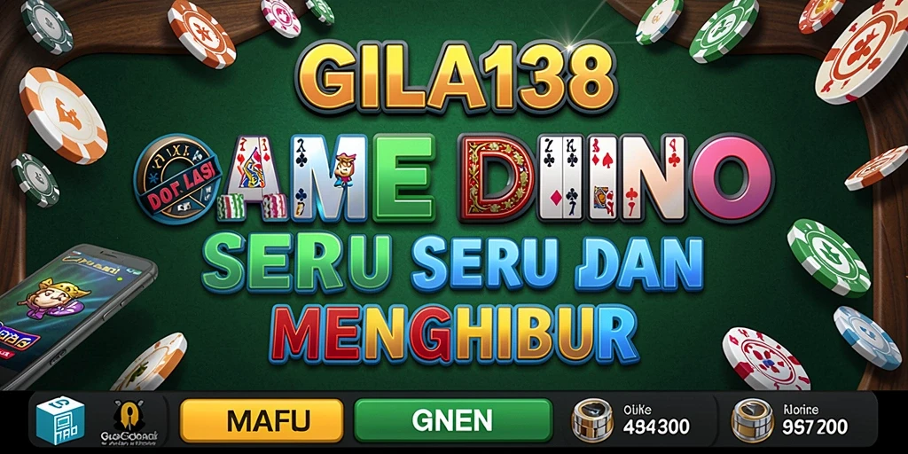 Tampilan gameplay GILA138 yang menarik dan seru.