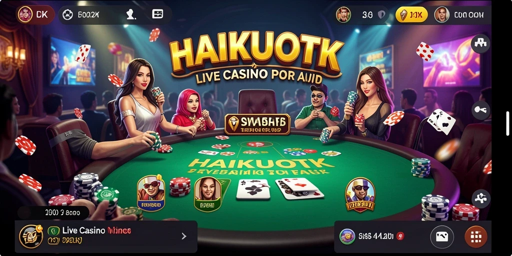 Tampilan gameplay HAIKUOTK di perangkat mobile yang menarik.