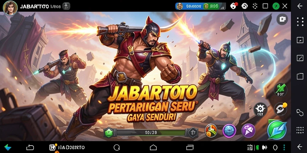 Tampilan seru dari pertarungan di JABARTOTO.