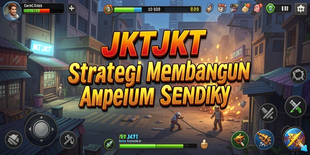 Tampilan gameplay strategis di JKTJKT yang menarik dan menantang.