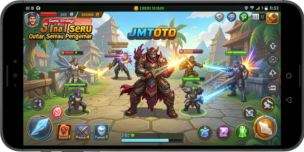 Tampilan gameplay seru dan menantang dari JMTOTO.