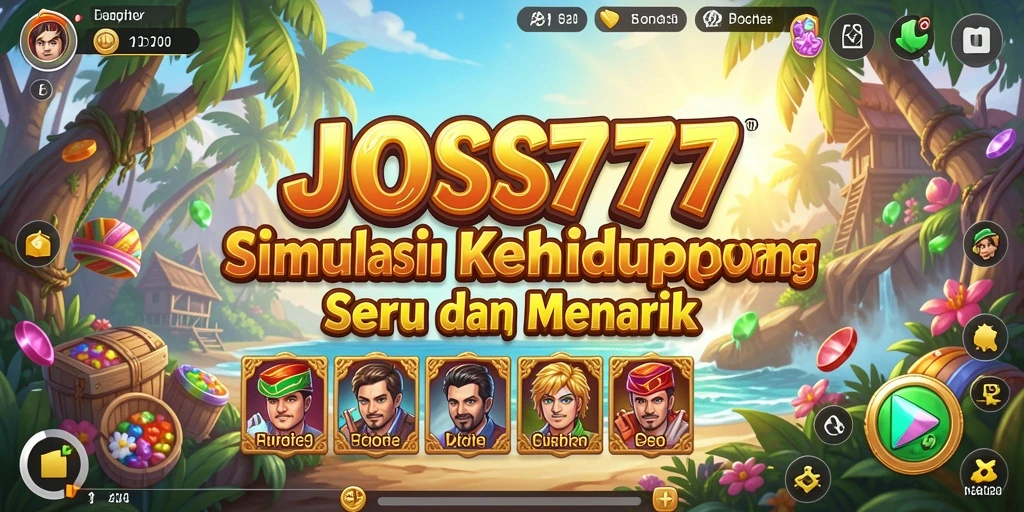 Tampilan gameplay JOSS777 yang menarik dan interaktif.