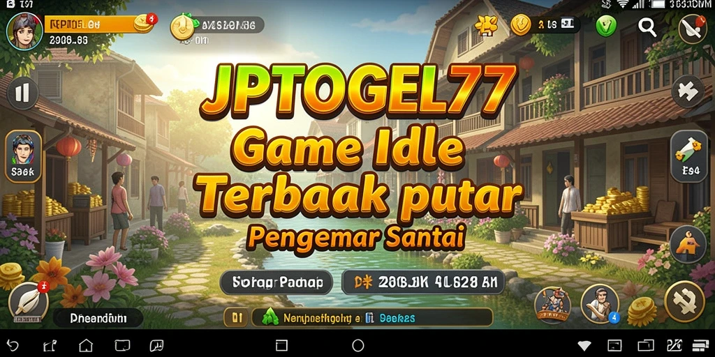 Tampilan gameplay JPTOGEL77 yang menarik dengan sistem Idle.