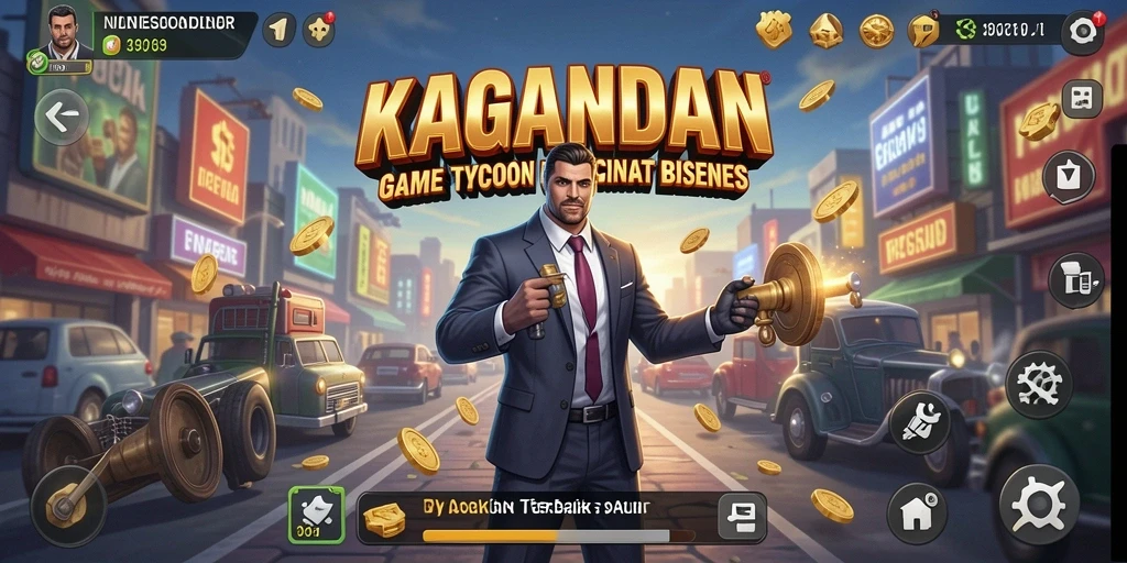 Tampilan gameplay KAGANDAN yang menarik dan interaktif.