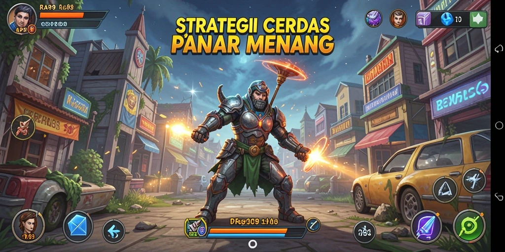 Tampilan gameplay menarik dari RAP89 yang memicu strategi cerdas.