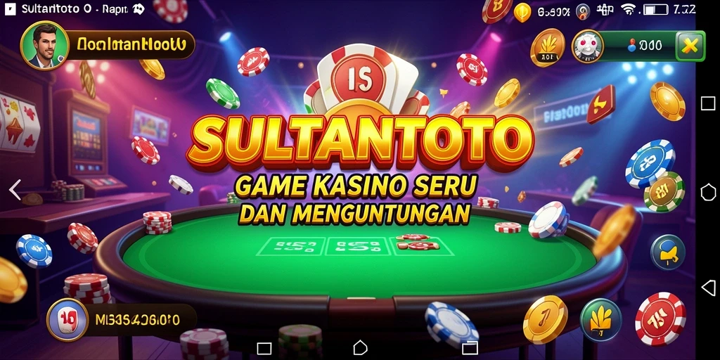 Screenshot menampilkan gameplay SULTANTOTO yang menarik dan mendebarkan.