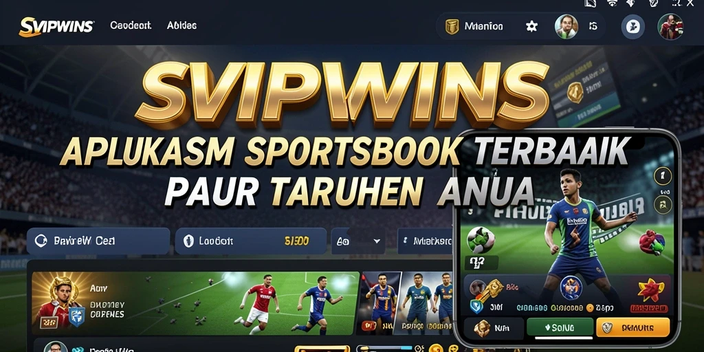Tampilan menarik dari gameplay SVIPWINS dengan fitur taruhan olahraga.
