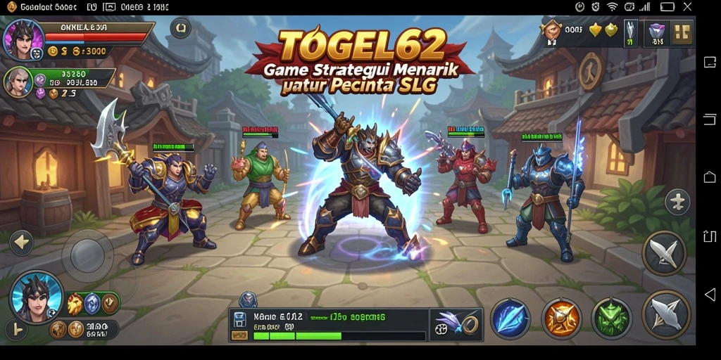 Gameplay TOGEL62 dengan strategi mendebarkan dan interaksi pemain.